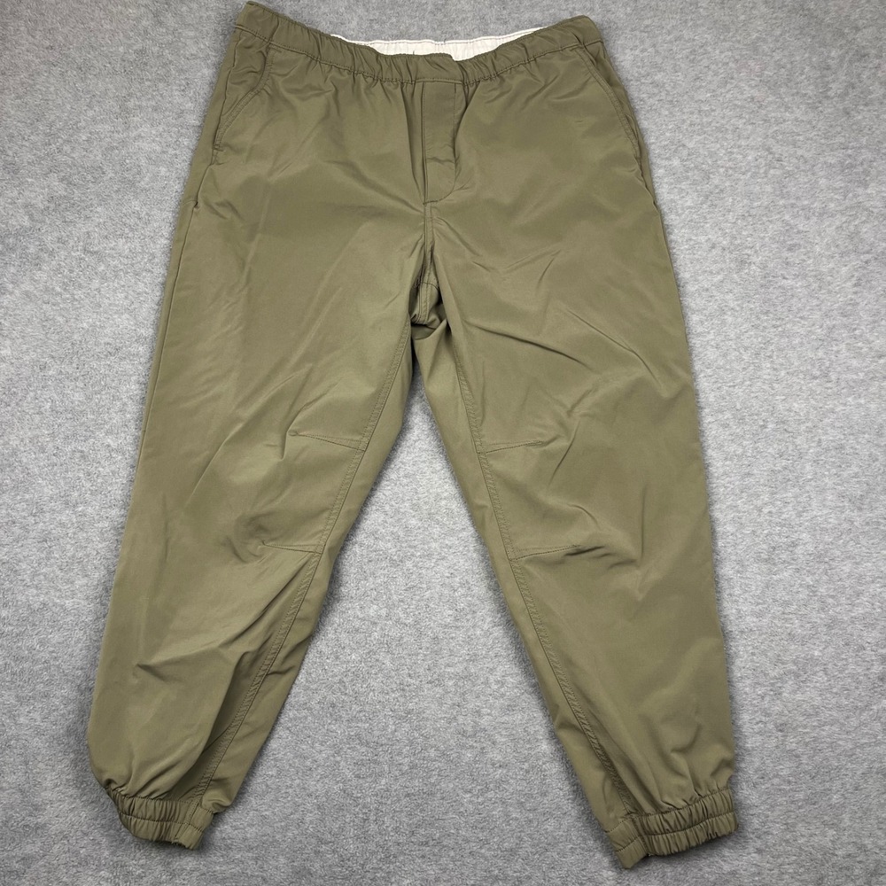 Timberland Jogger Pants Mens W36 Green Relaxed Tapered Elastic Waist Drawstring